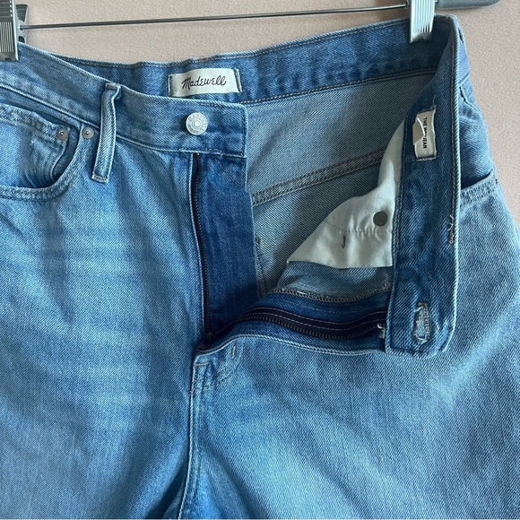 Madewell Women’s The Momjean in Gilford Wash Ripped‎ Edition size 30 High Waist - Picture 4 of 15
